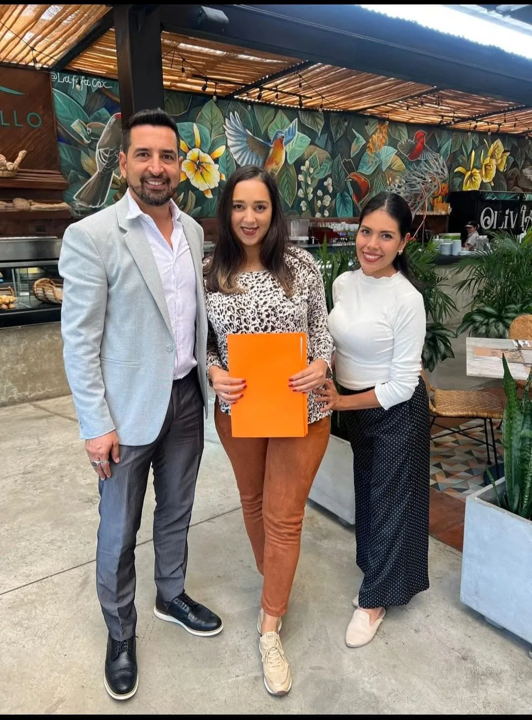 Marcia Avilez en un encuentro de liderazgo Yanbal