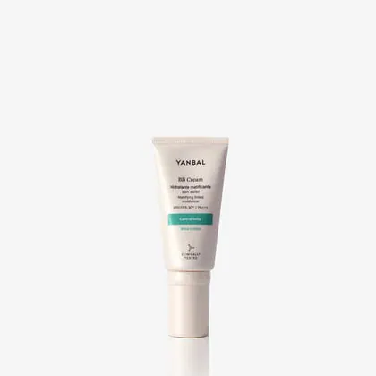 BB Cream Hidratante Matificante con Color Claro
